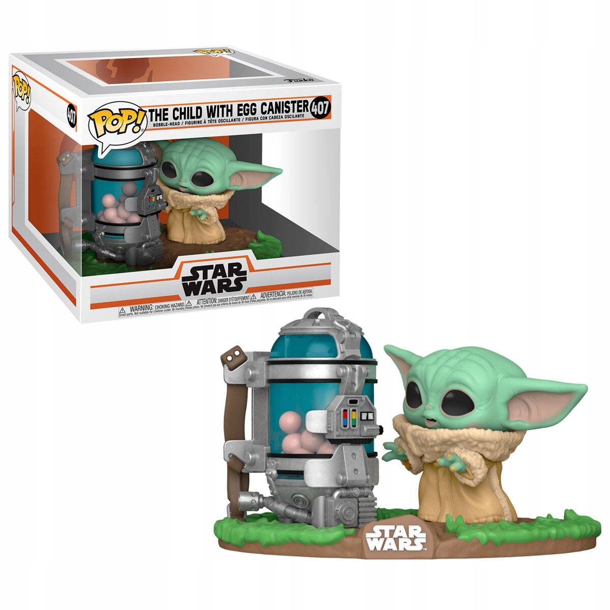 Funko Pop! Deluxe Star Wars The Mandalorian Dítě s kanystrem (The Child with Canister) Star wa