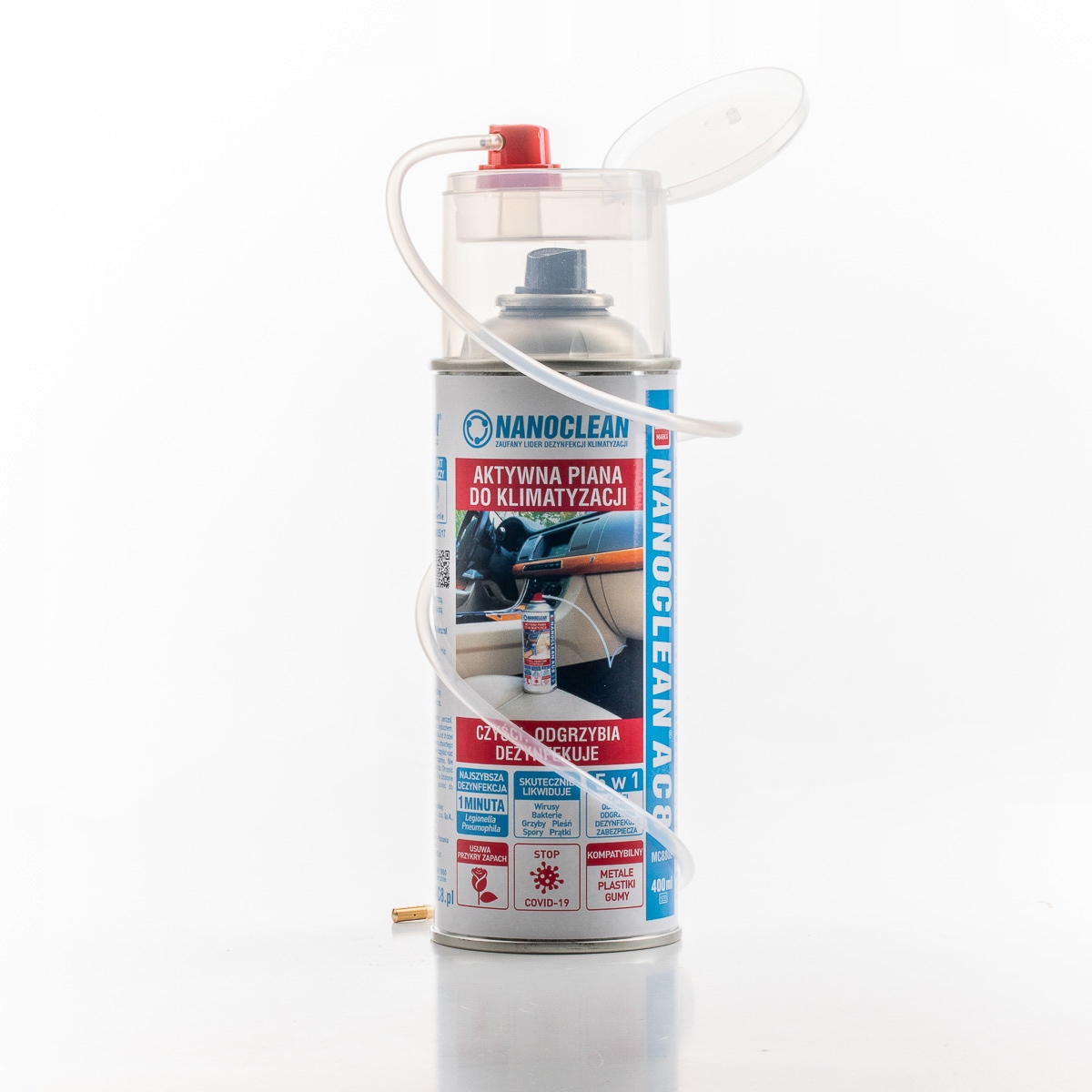 Nanoclean AC8 odgrzybiacz biobójczy 5w1 atest PZH Numer katalogowy producenta TX15.032