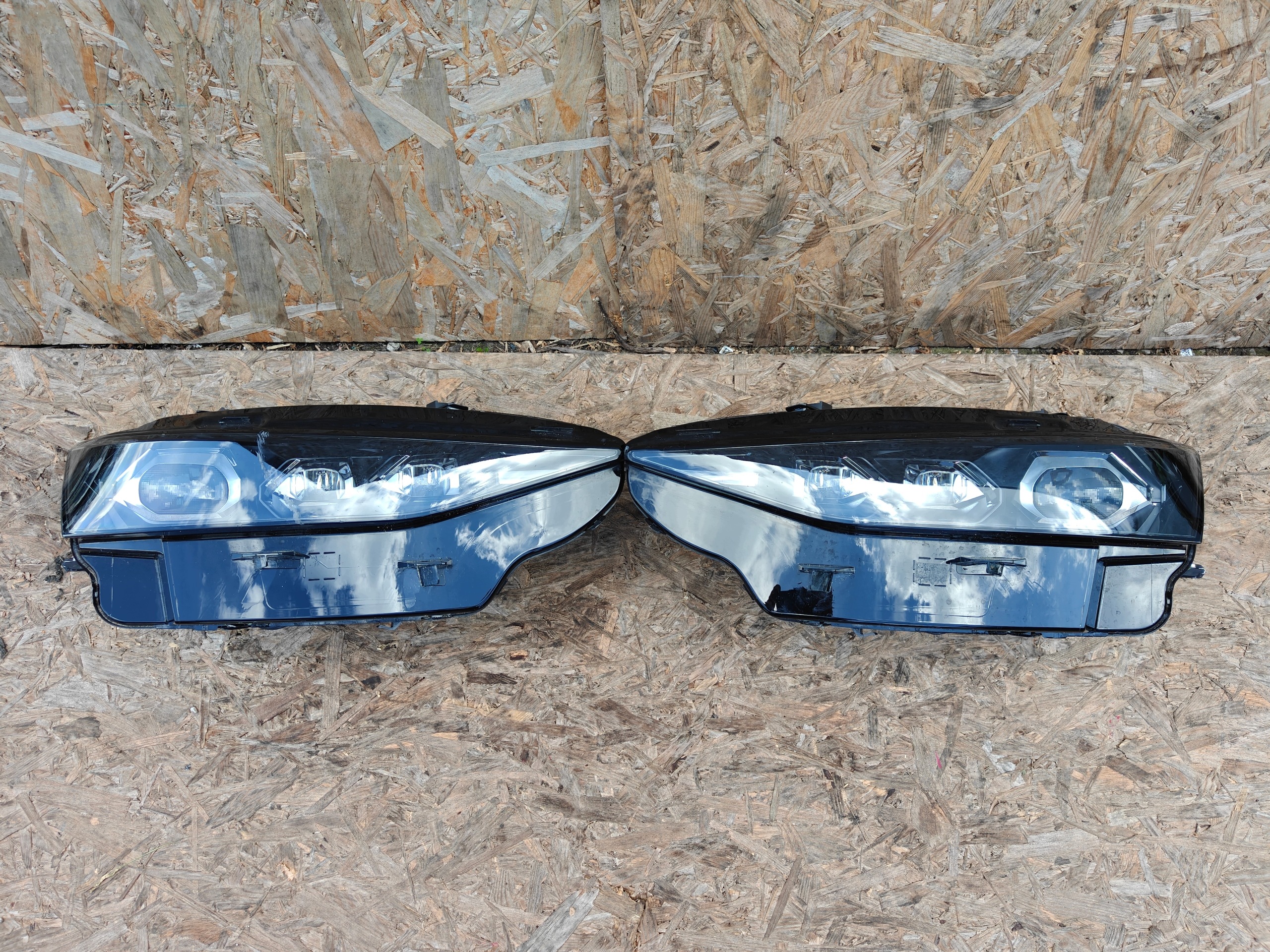 complete front CITROEN DS7 LIFT bonnet fender bumper radiators, wall