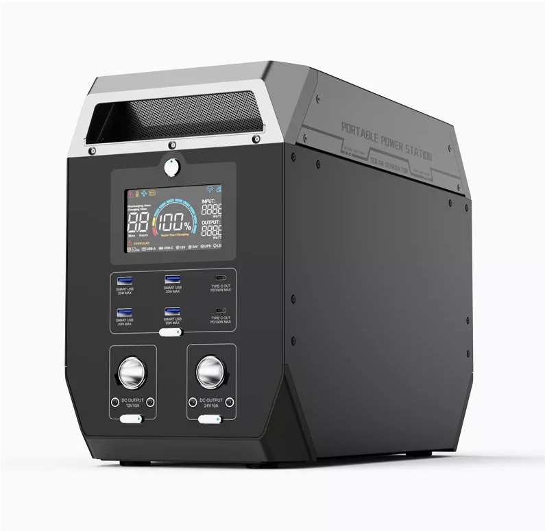 Портативна станція електроживлення як EcoFlow 2000wh 230V