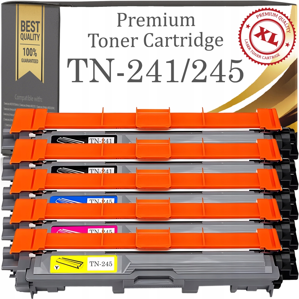 Tonery Pro Brother DCP-9015CDW DCP-9020CDW MFC9140CDN HL3140CW TN241 TN245 Y