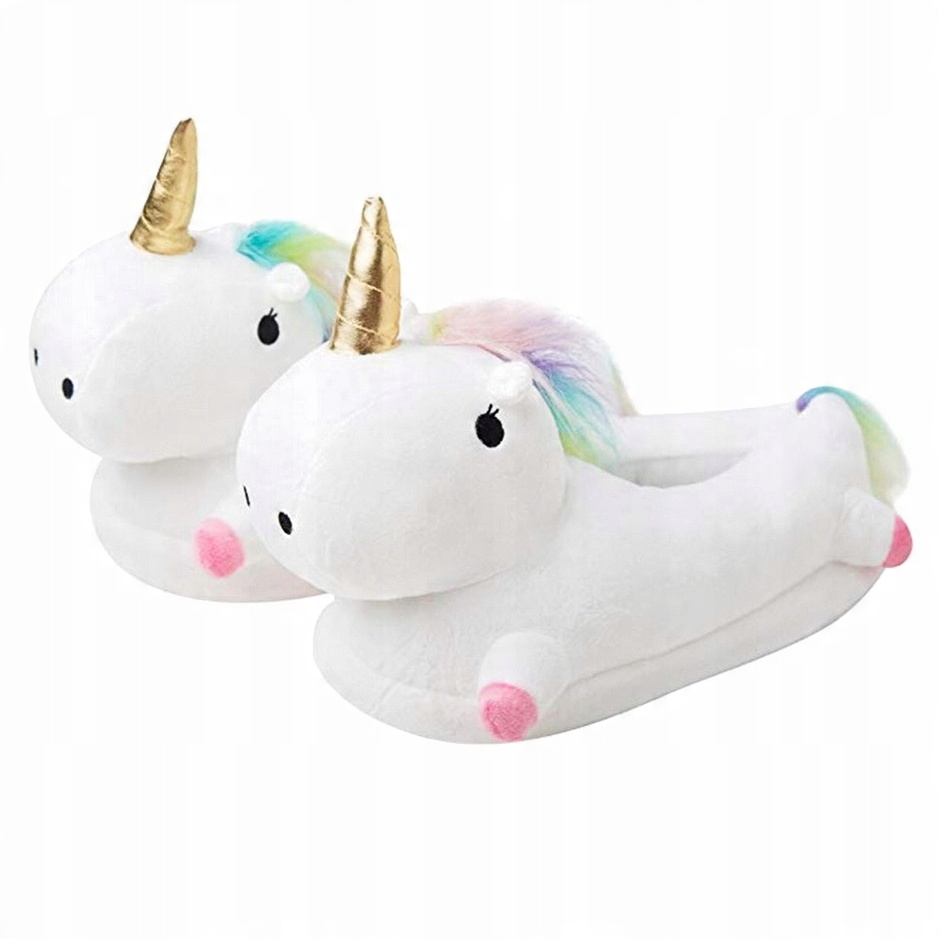 

Kapcie Unicorn Jednorożec Pluszowe Kolory