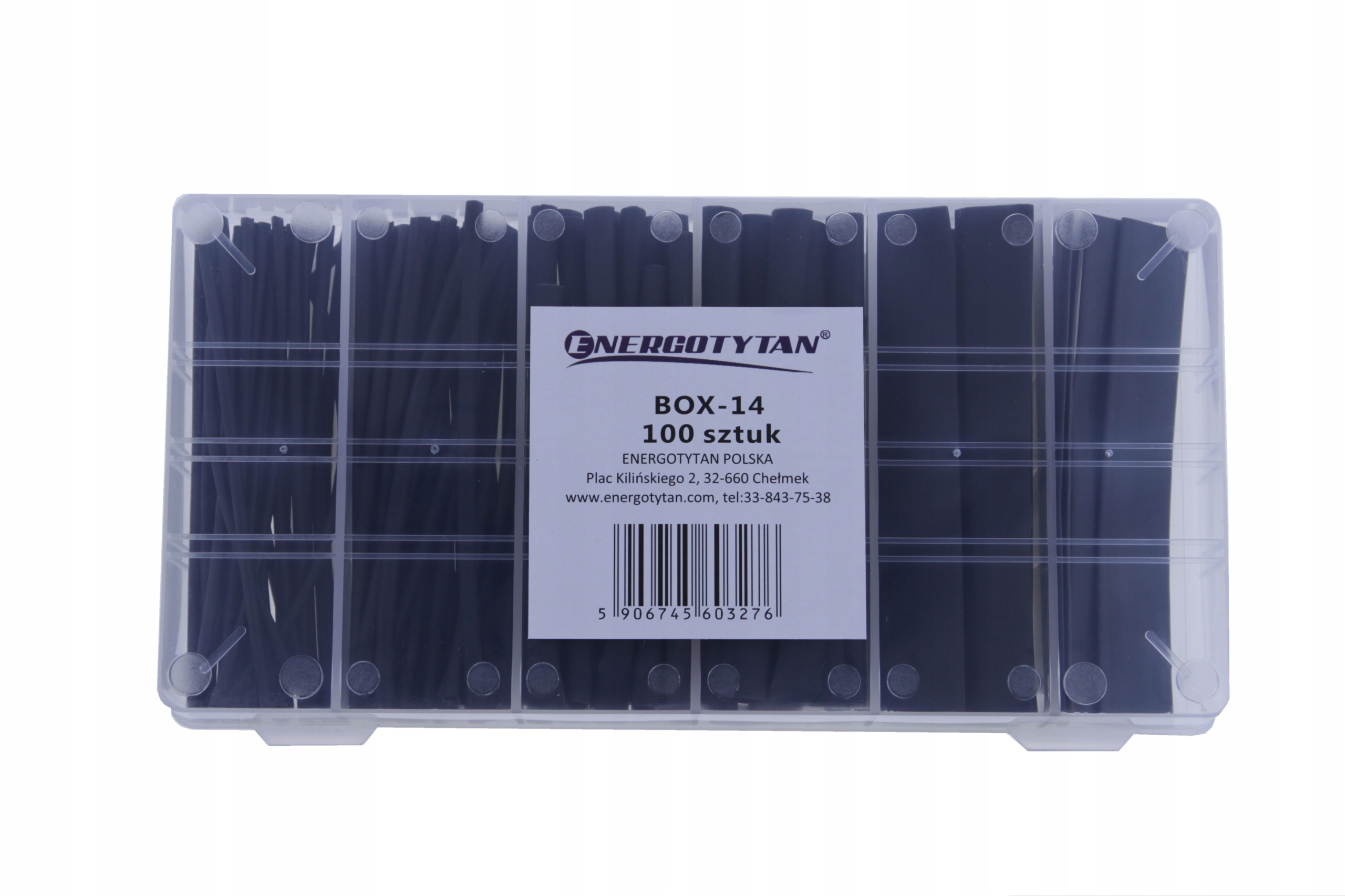 ZESTAW RUREK RURKI KOSZULKI TERMOKURCZLIWE 100 CZA Materiał polichlorek winylu (PVC)