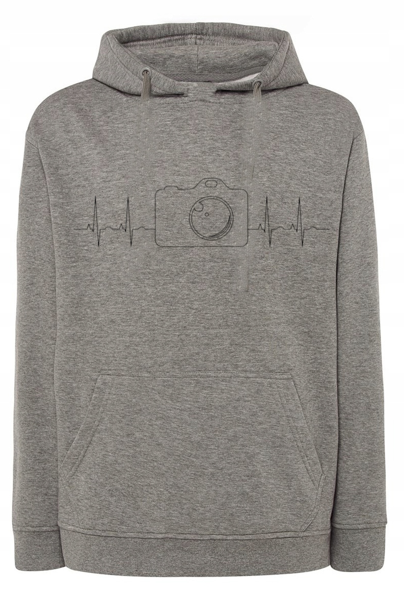 Mikina s potiskem Ekg Láska Fotoaparát Fotografie r.M