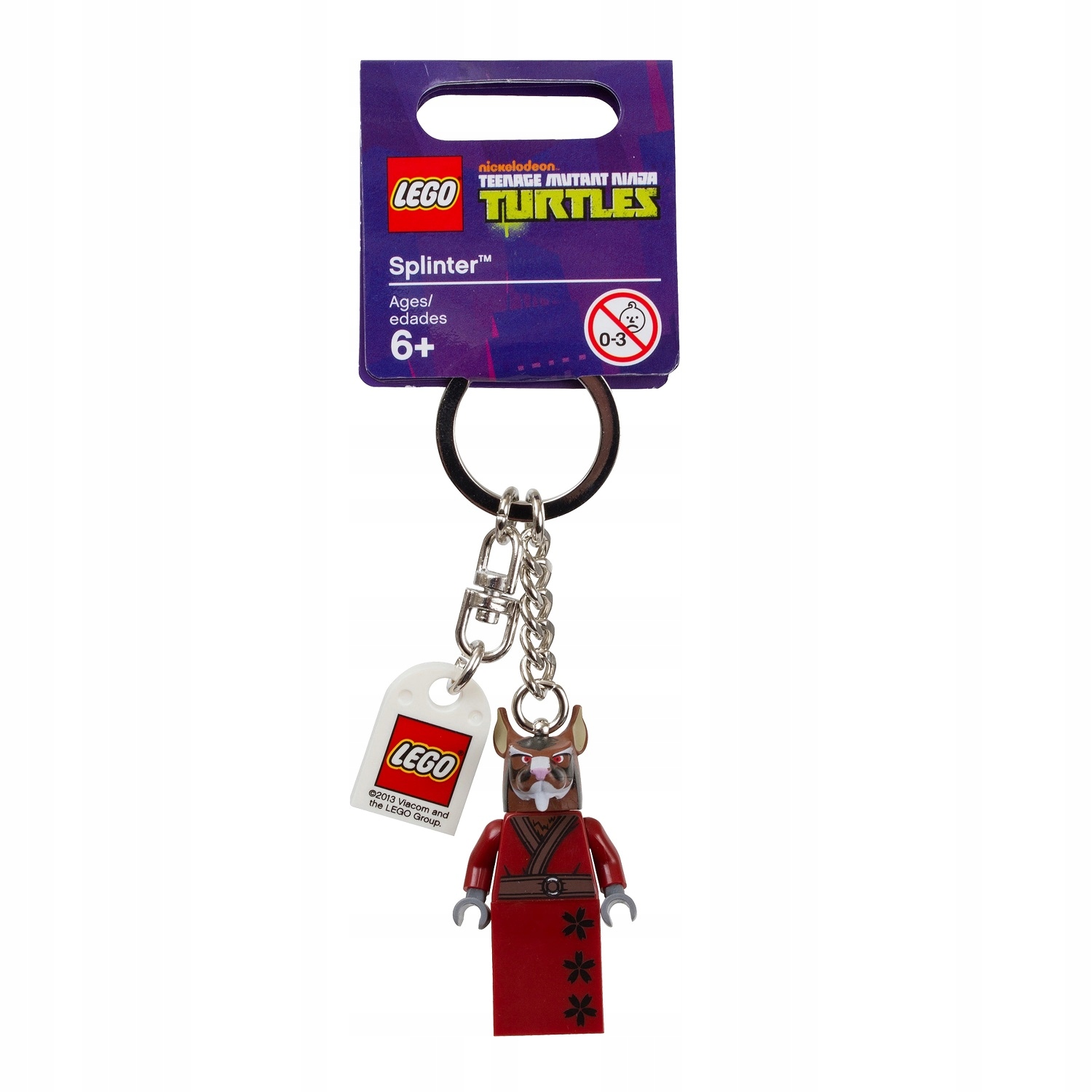 Lego Splinter Żółwie Ninja 850838 Turtles Tmnt brelok breloczek tnt007