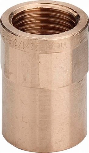 

Mufa brązowa do lutowania 15 x 1/2 Gw adapter