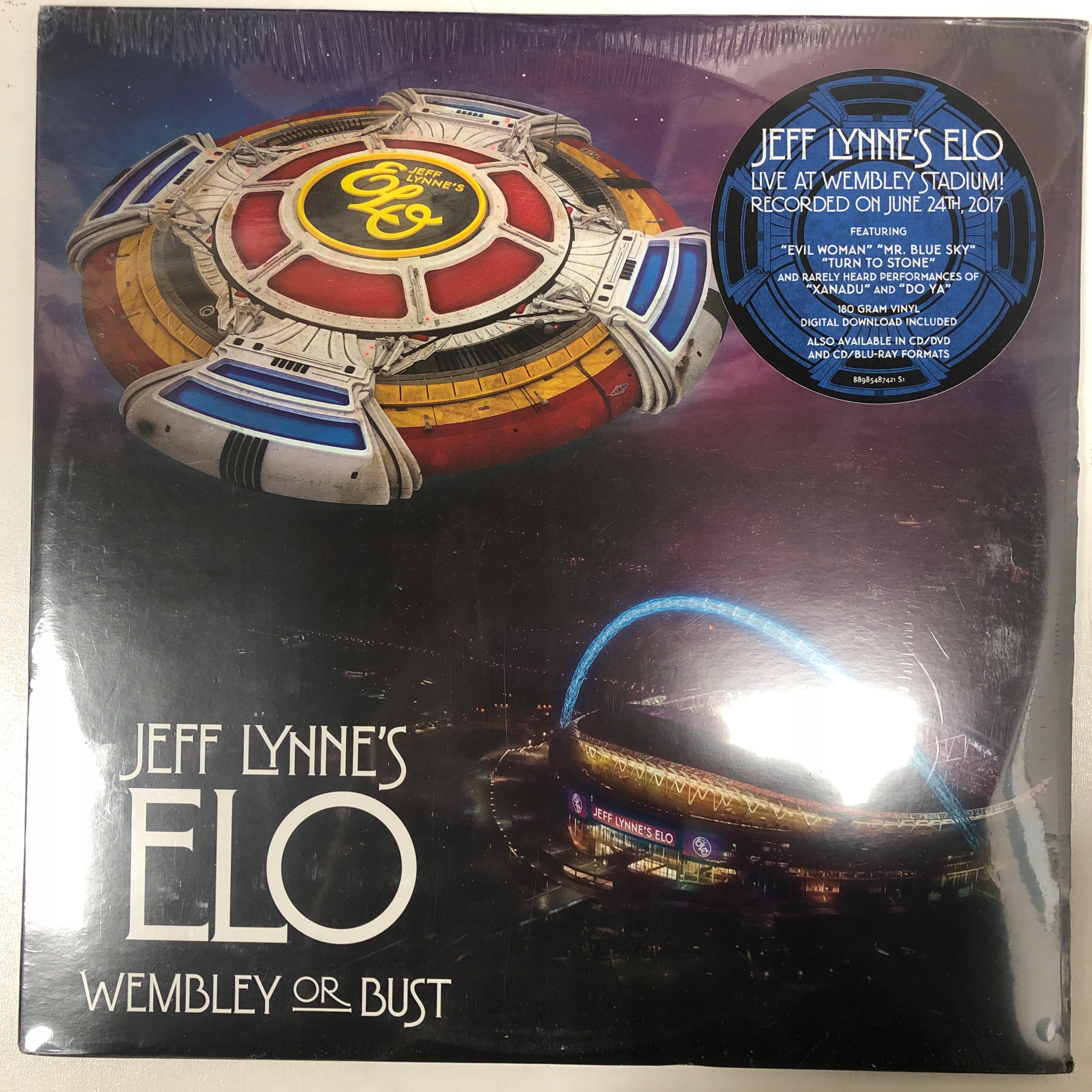 JEFF LYNNE'S ELO ウェンブリー・オア・バスト 日本盤ブルーレイ付