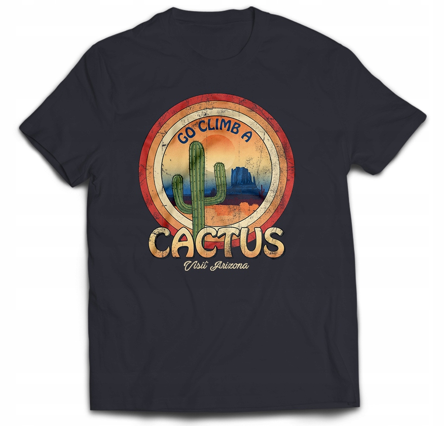 

T-shirt Kaktus Pustynia Podróże Arizona S