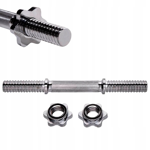 

Gryf krótki do hantli 35cm 30mm Śrubowy gwintowany