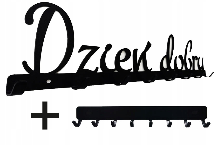 

Wieszak Ścienny Na Ubrania I Klucze Dzień Dobry
