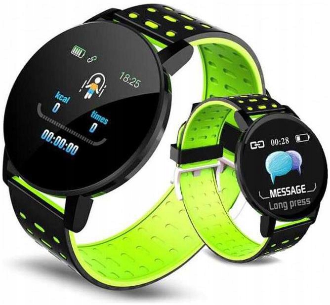 SMARTWATCH KROKOMIERZ ZEGAREK KROKI PULS TĘTNO SMS