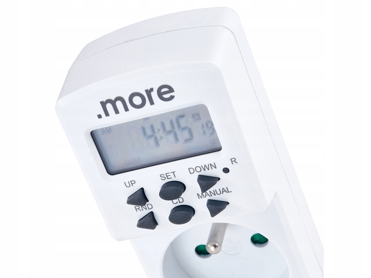 PROGRAMATOR CZASOWY ELEKTRONICZNY TYGODNIOWY PC-1E 1800W Rodzaj programator czasowy