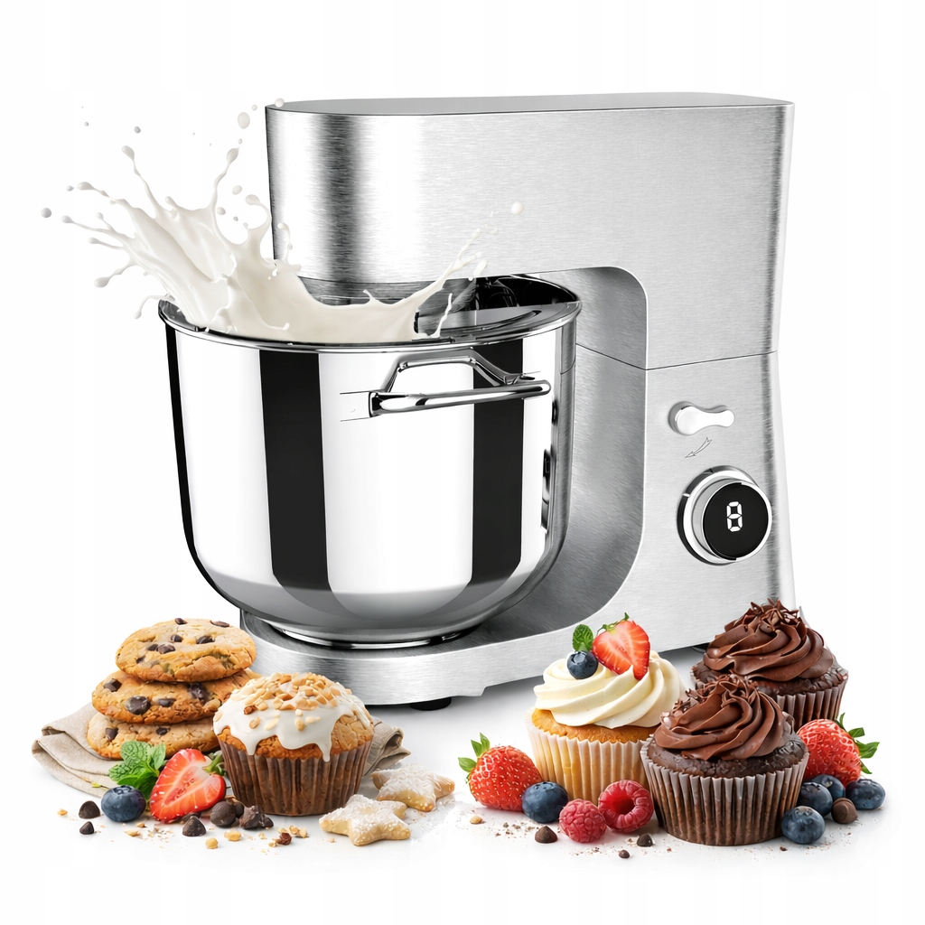 15L 2500W Robot Kuchenny planetarny Ugniatarka mikser blender do ciasta XXL