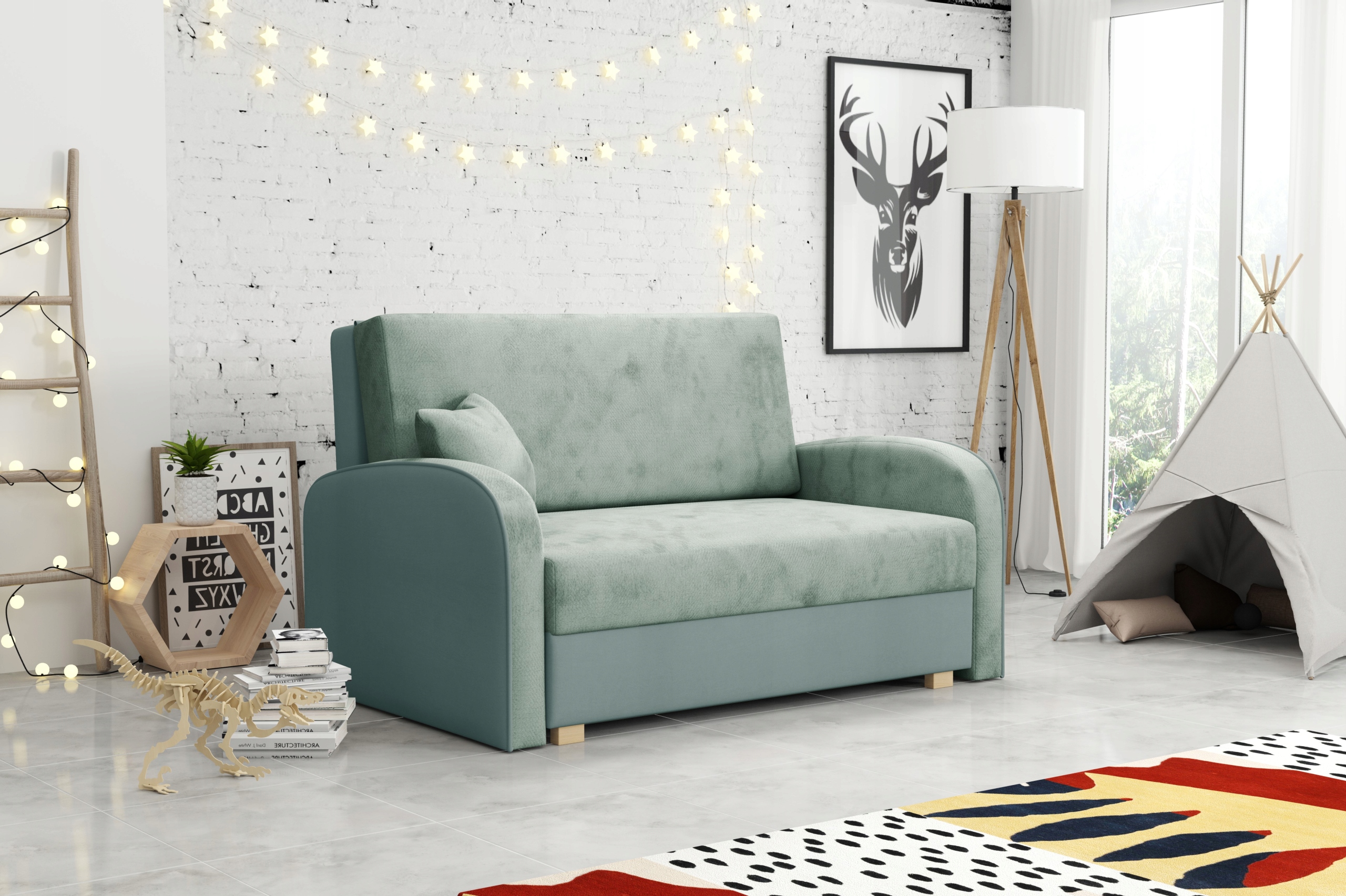 

sofa Viva II Soft rozkładana kanapa 2-osobowa