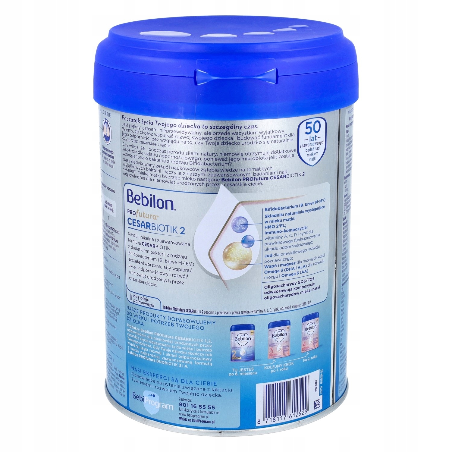 Bebilon Profutura CesarBiotik 2 mleko nast. 800 g Marka Bebilon