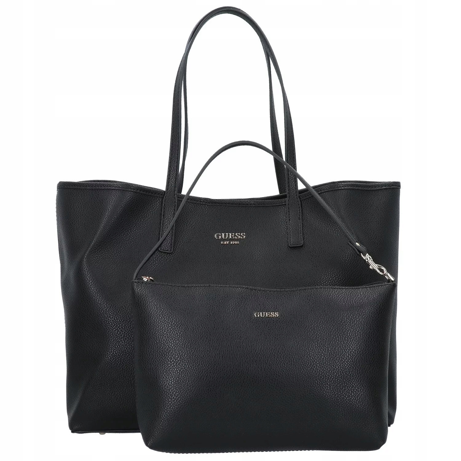 Torebka shoperka Guess Vikky 2w1 VG699528 black A4 EAN (GTIN) 0190231723103