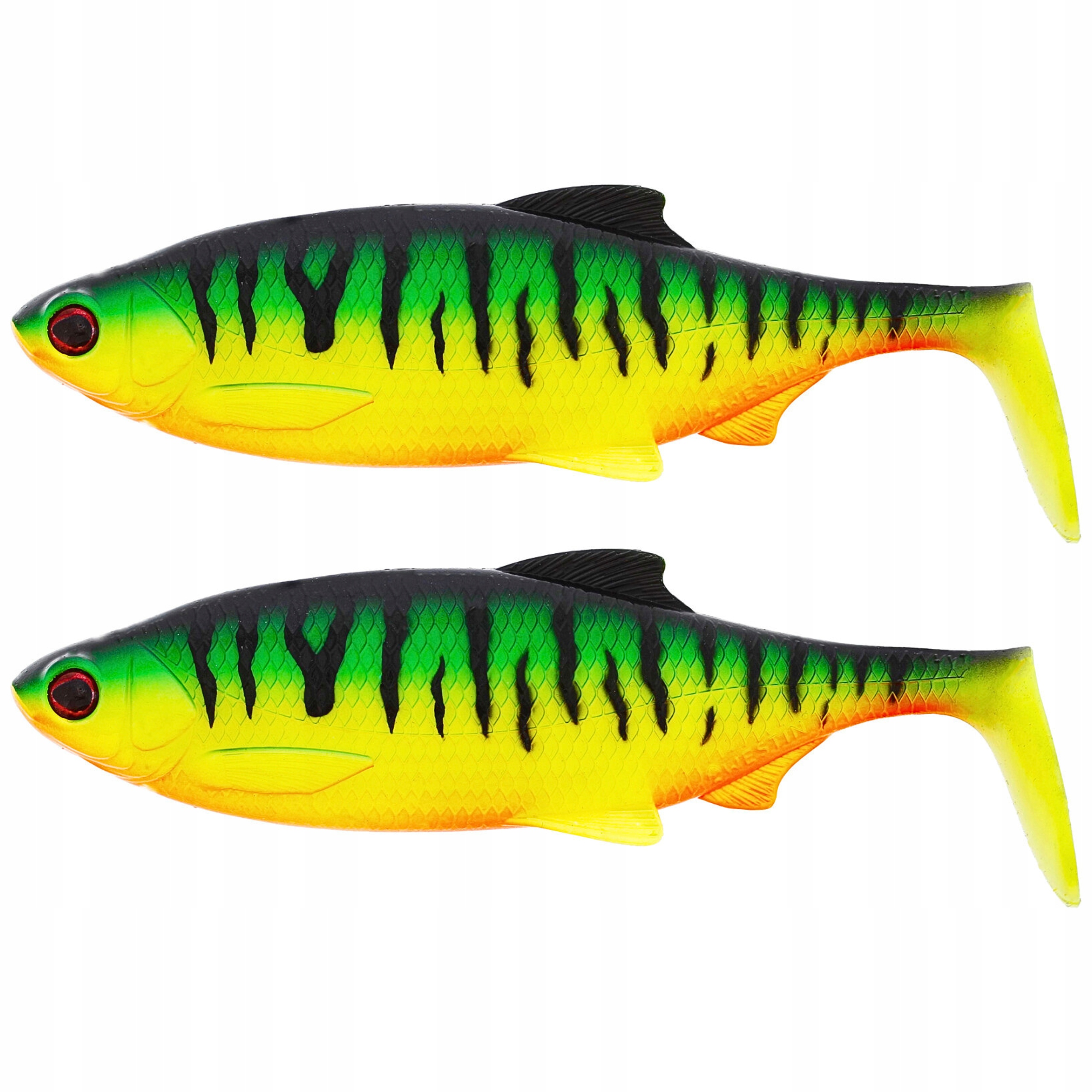 Guma Westin Ricky the Roach 18cm Firetiger na Szczupaka Zestaw Przynęt 2szt