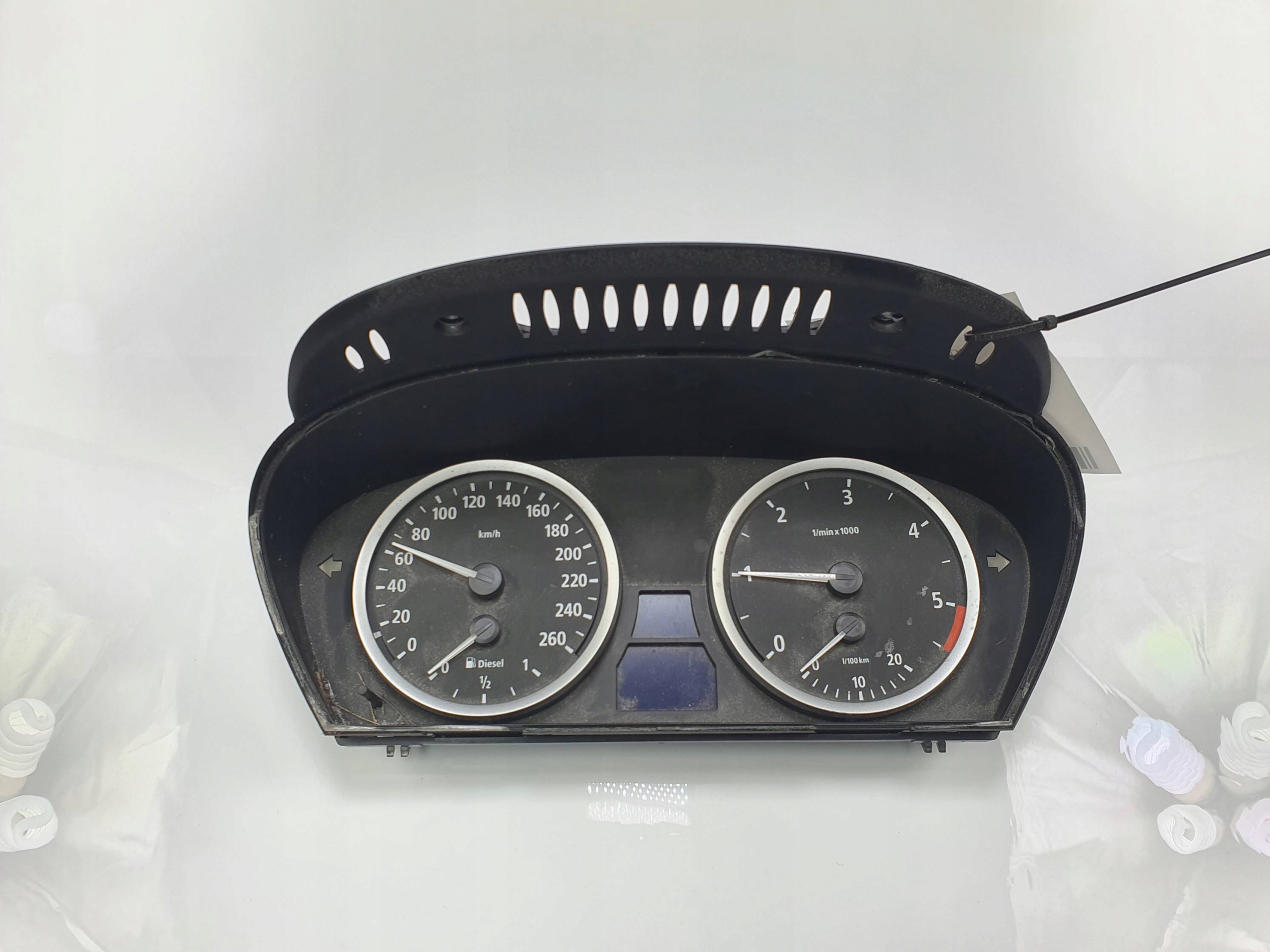 dials clock 6974576 BMW E61