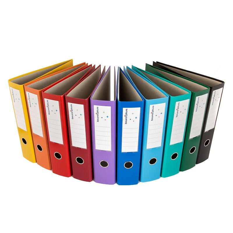 Segregator Biuro Plus A4 75 mm żółty Grubość 75 mm