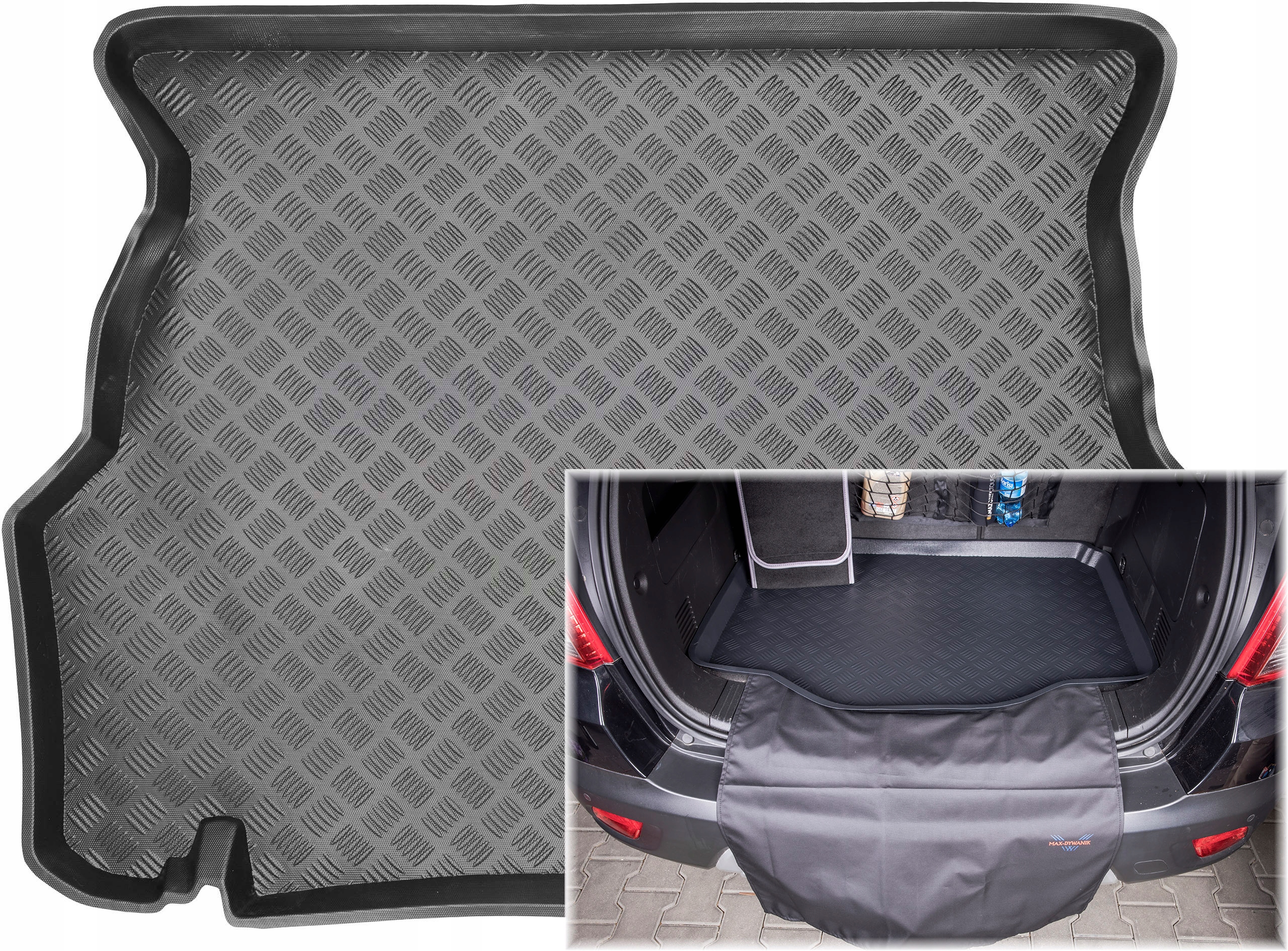 Opel Astra I F Sd 1991-2002 Rohož do kufru krytka MultiProtector