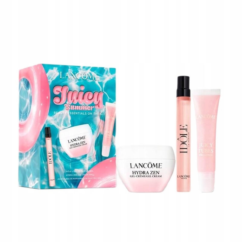 Lancome Juicy Summer Essentials Idole Edp 10ml Spray Krem Błyszczyk 05