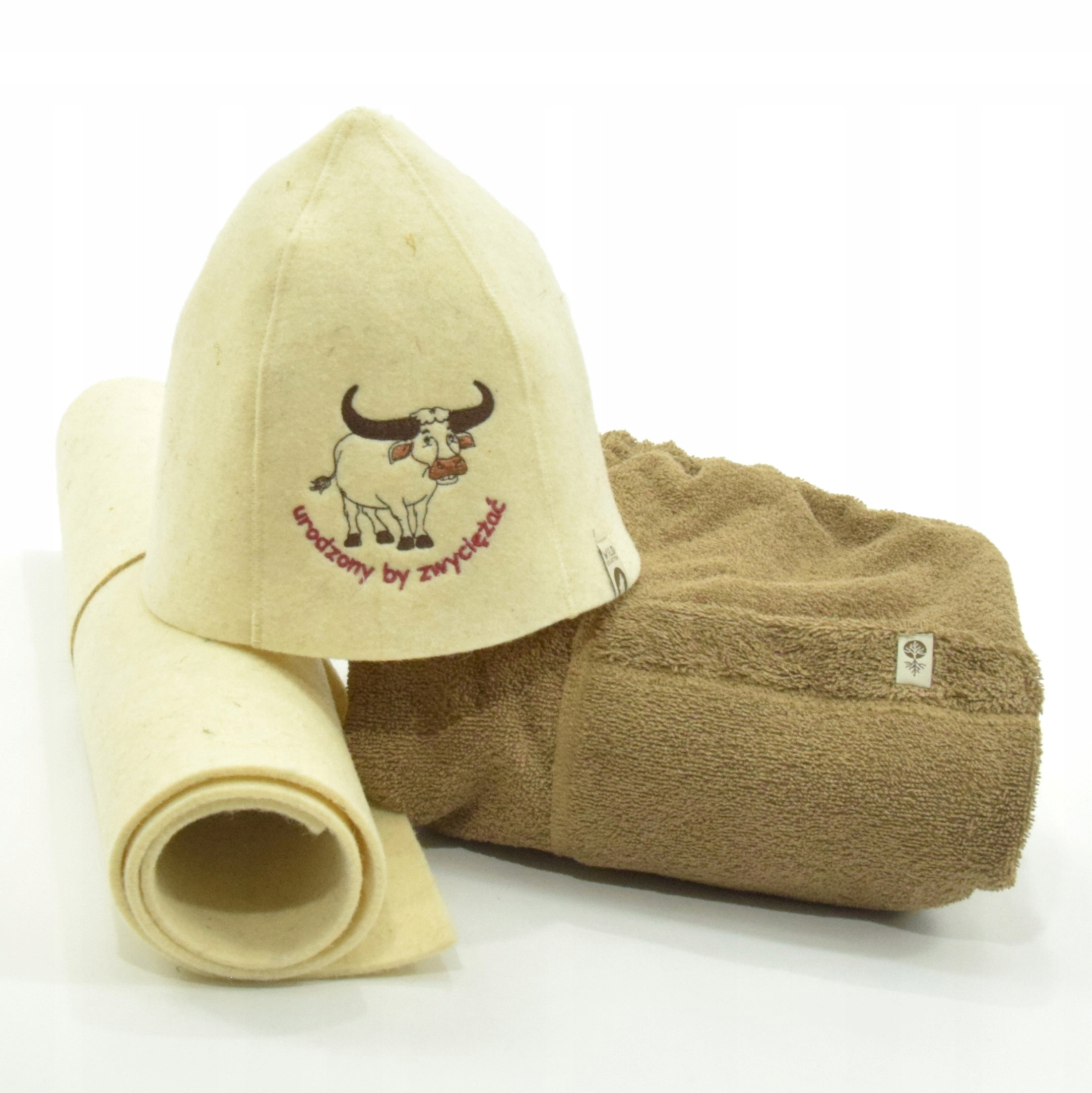 Pánský set do sauny Ručník Čepice Mata L