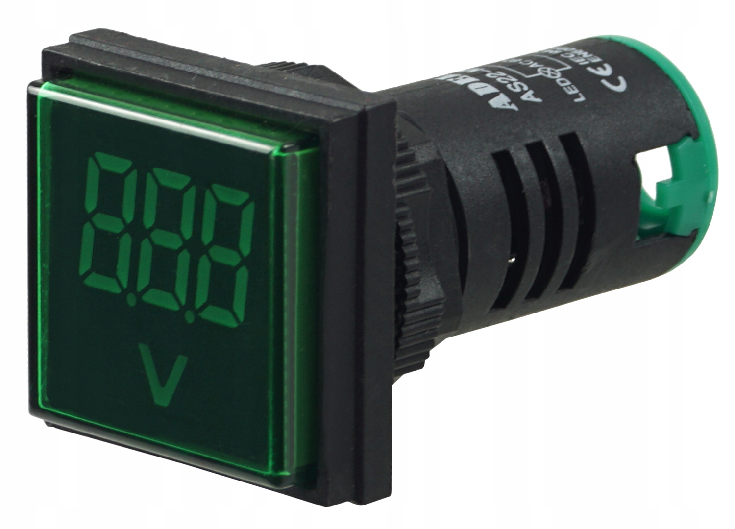 KONTROLKA WOLTOMIERZ TABLICOWY 22 MM LED 60 - 500V