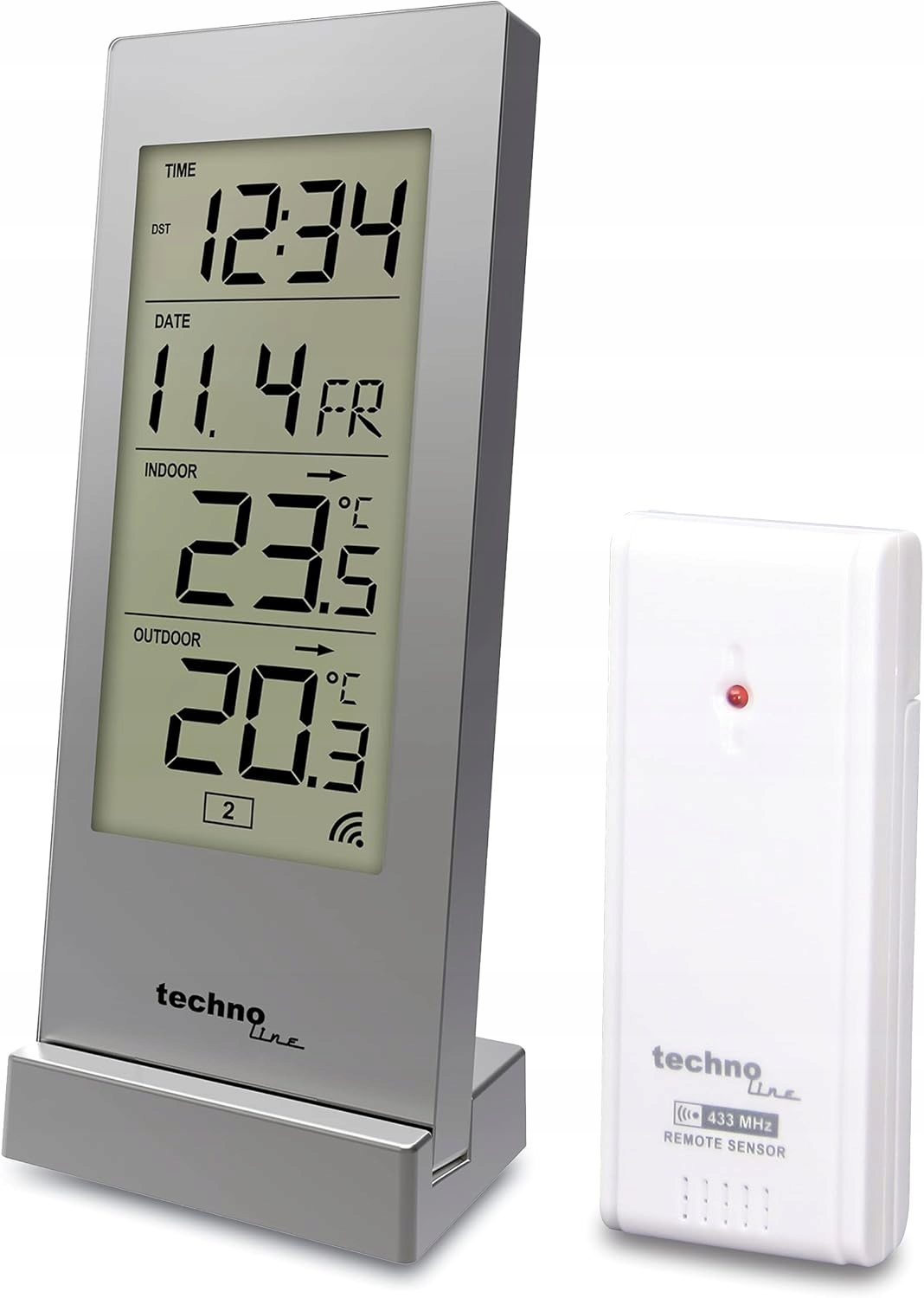 Bezdrátová Meteostanice Dcf Teplota Alarm