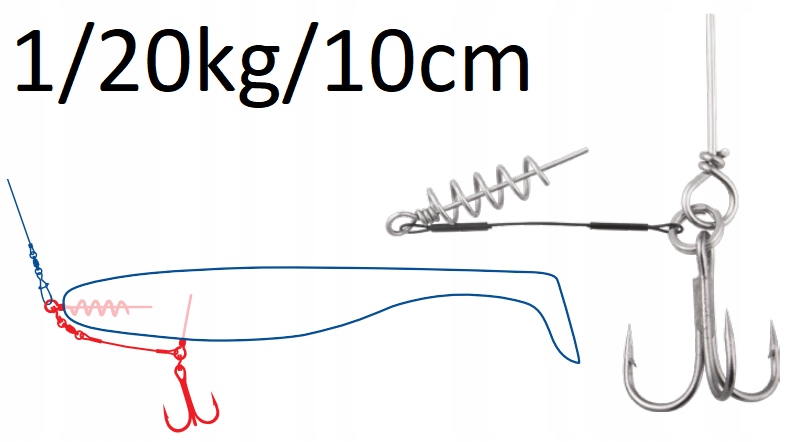 Systemik do zbrojenia gum Dozbrojki Z Korkociągiem 1x7 Surflon 1/20kg/10cm