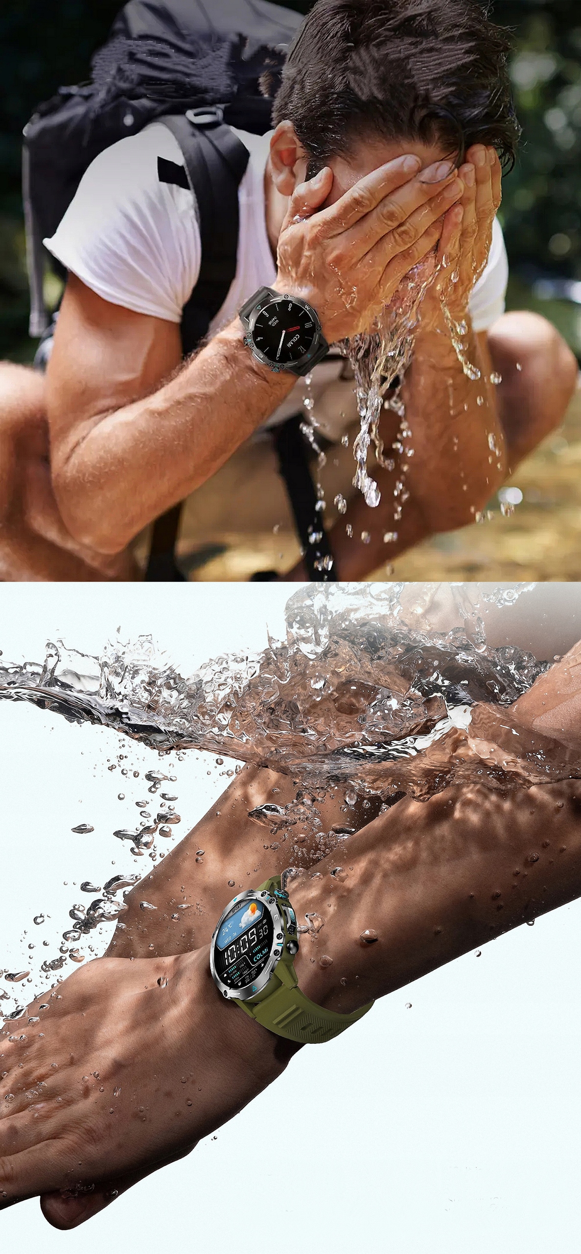 ZEGAREK SMARTWATCH MĘSKI AMOLED 466x466 ROZMOWY PL Kompatybilność systemowa Android iOS