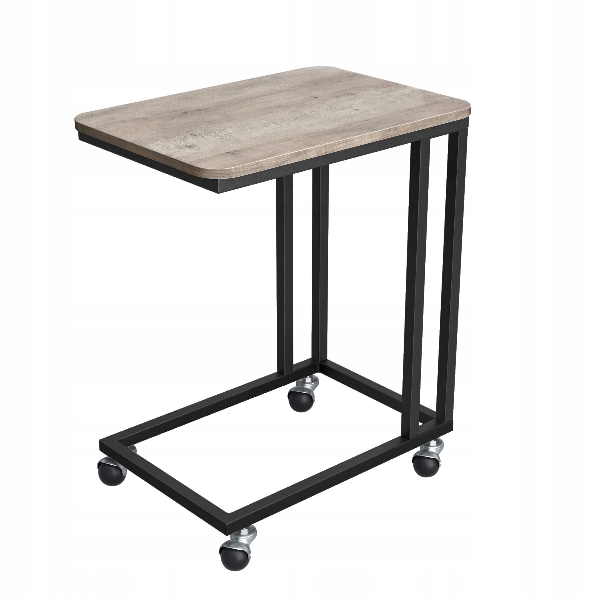 Boční stolek Vasagle 35x50x55 cm šedý, odstíny šedé, funkční