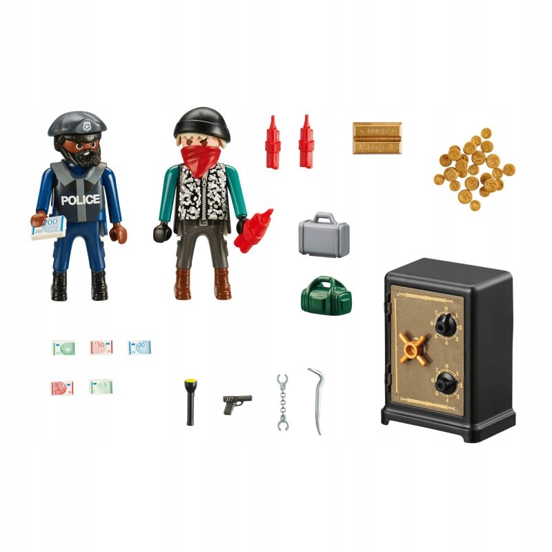 PLAYMOBIL 70908 WŁAMANIE DO SEJFU Rodzaj zestaw