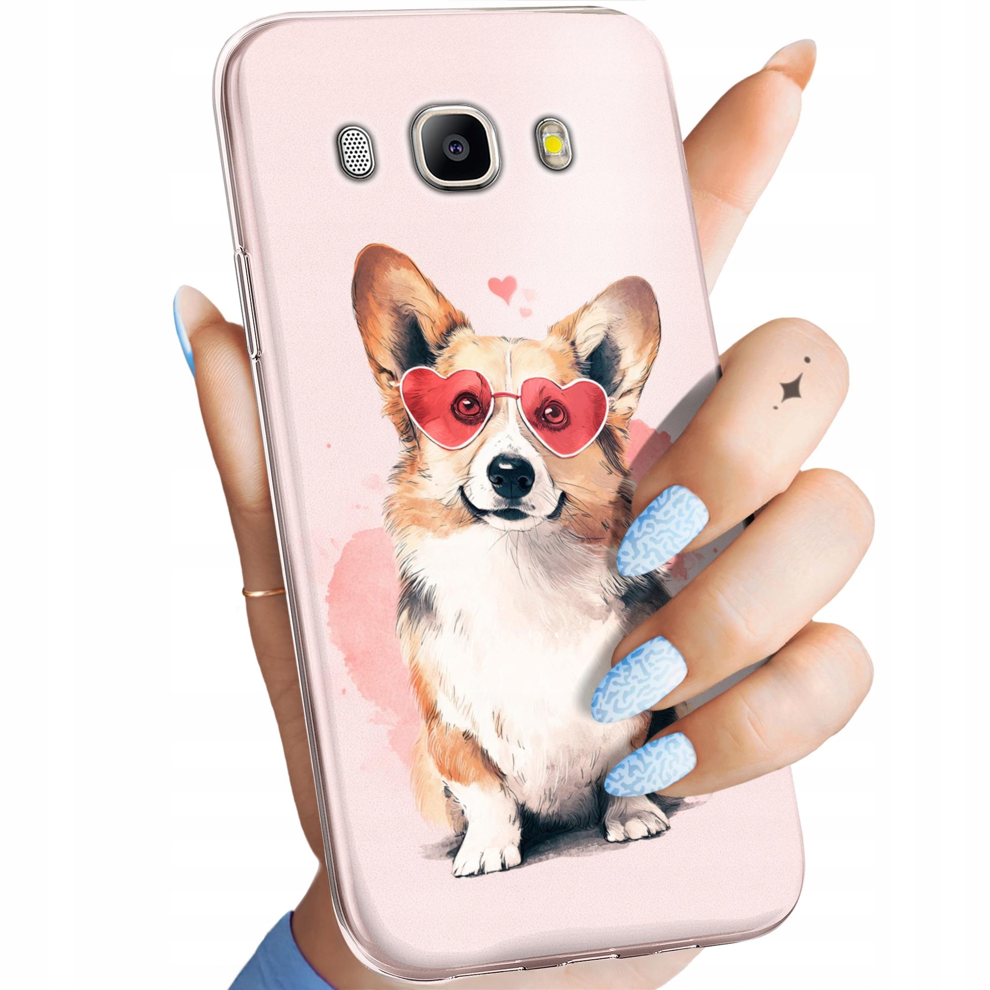 Etui Do Samsung J5 2017 J530 Corgi Pieski Piesek Łapa Obudowa Case
