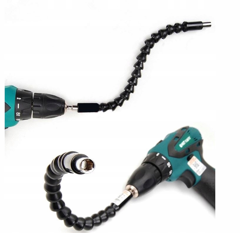 PRZEDŁUŻKA DO BITÓW ELASTYCZNA WKRĘTARKI WIERTARKI Typ grotu sześciokątny zewnętrzny