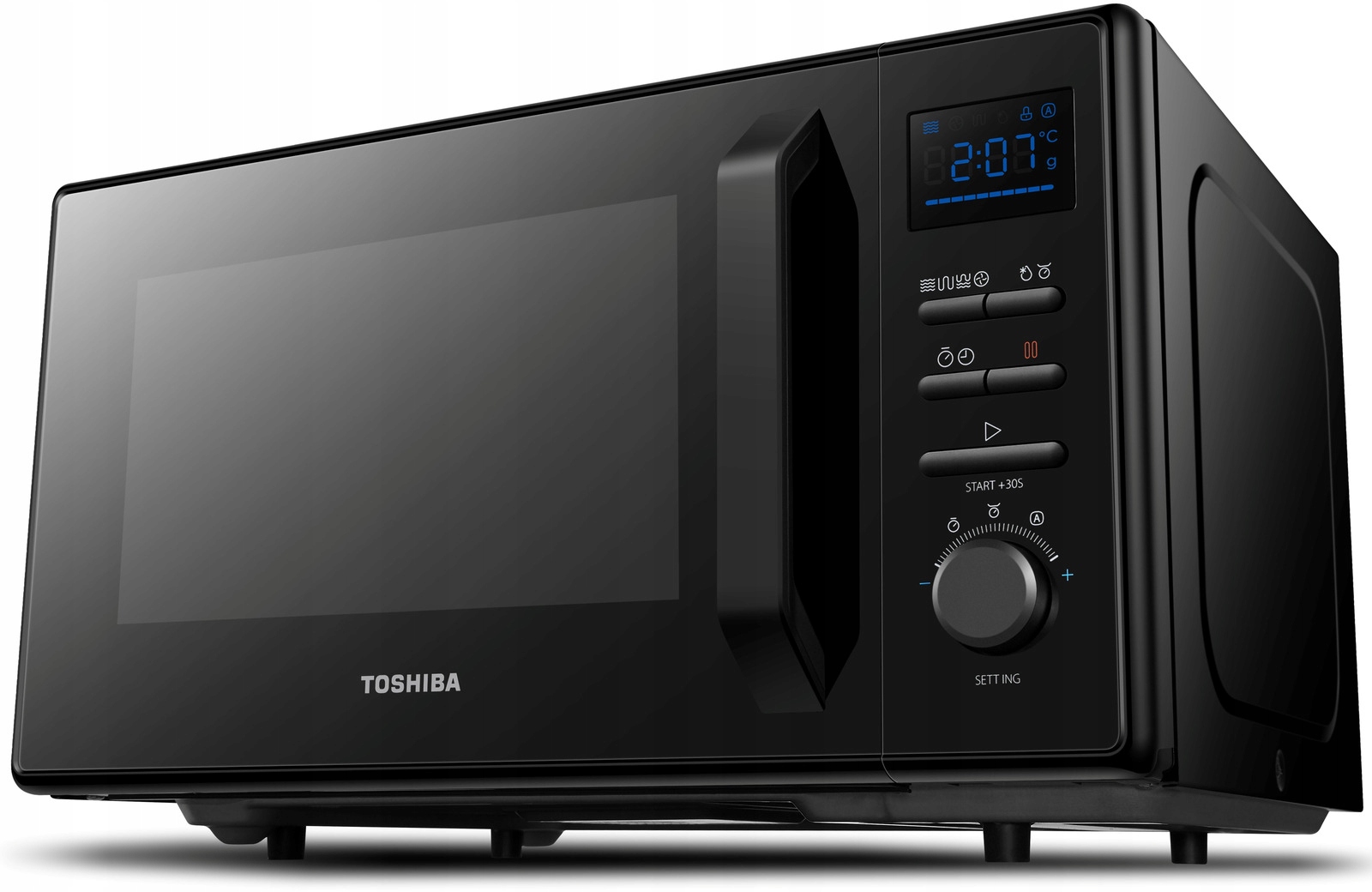 Kuchenka mikrofalowa TOSHIBA MW2-AC25T (BK) Moc mikrofal 950 W