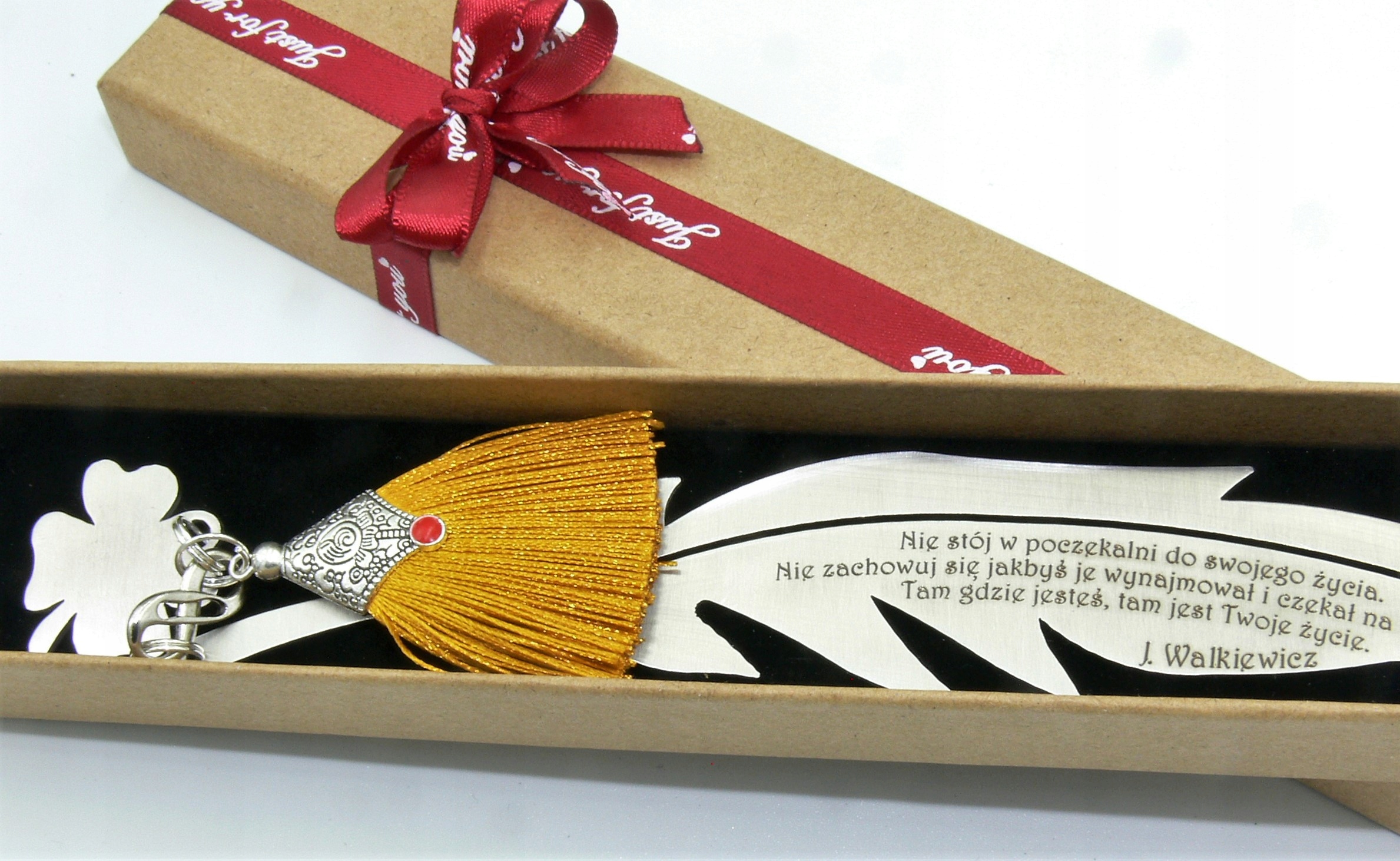 

Dzień Nauczyciela Zakładka Do Książki z dedykacją