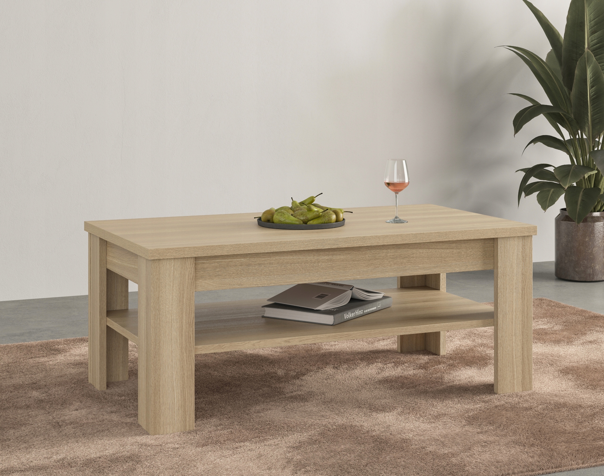 Lavička Luno 120 cm Konferenční stolek do obývacího pokoje