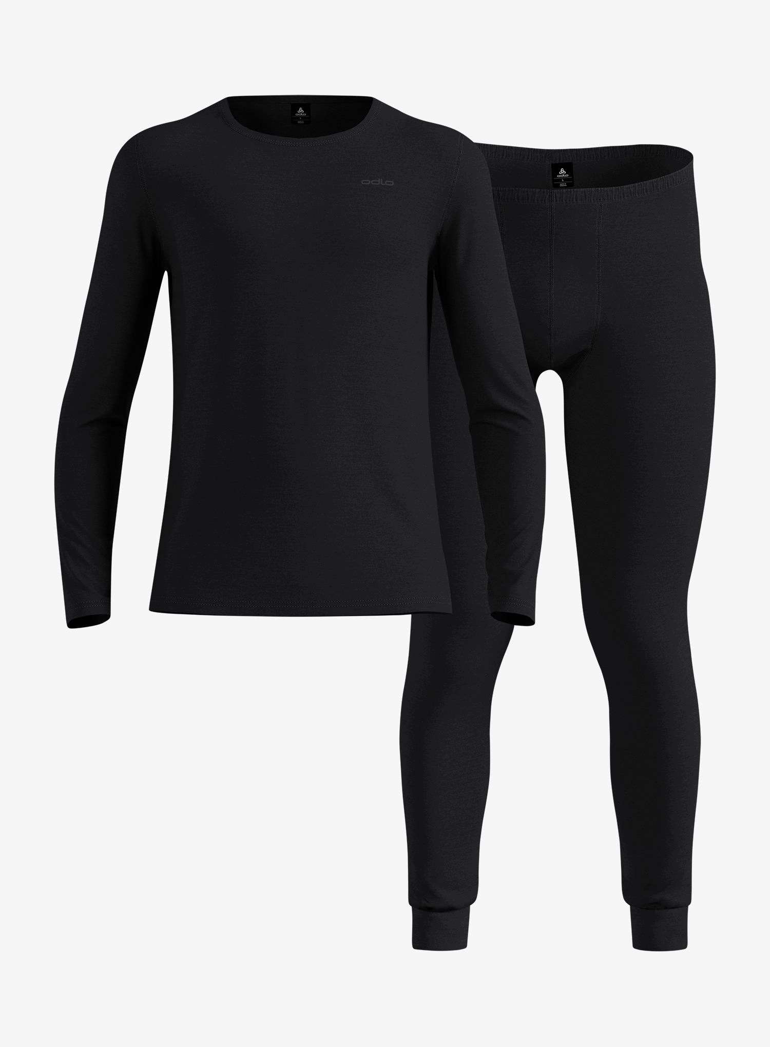 Bielizna termoaktywna Odlo Merino Fundamentals Set Long black XXL
