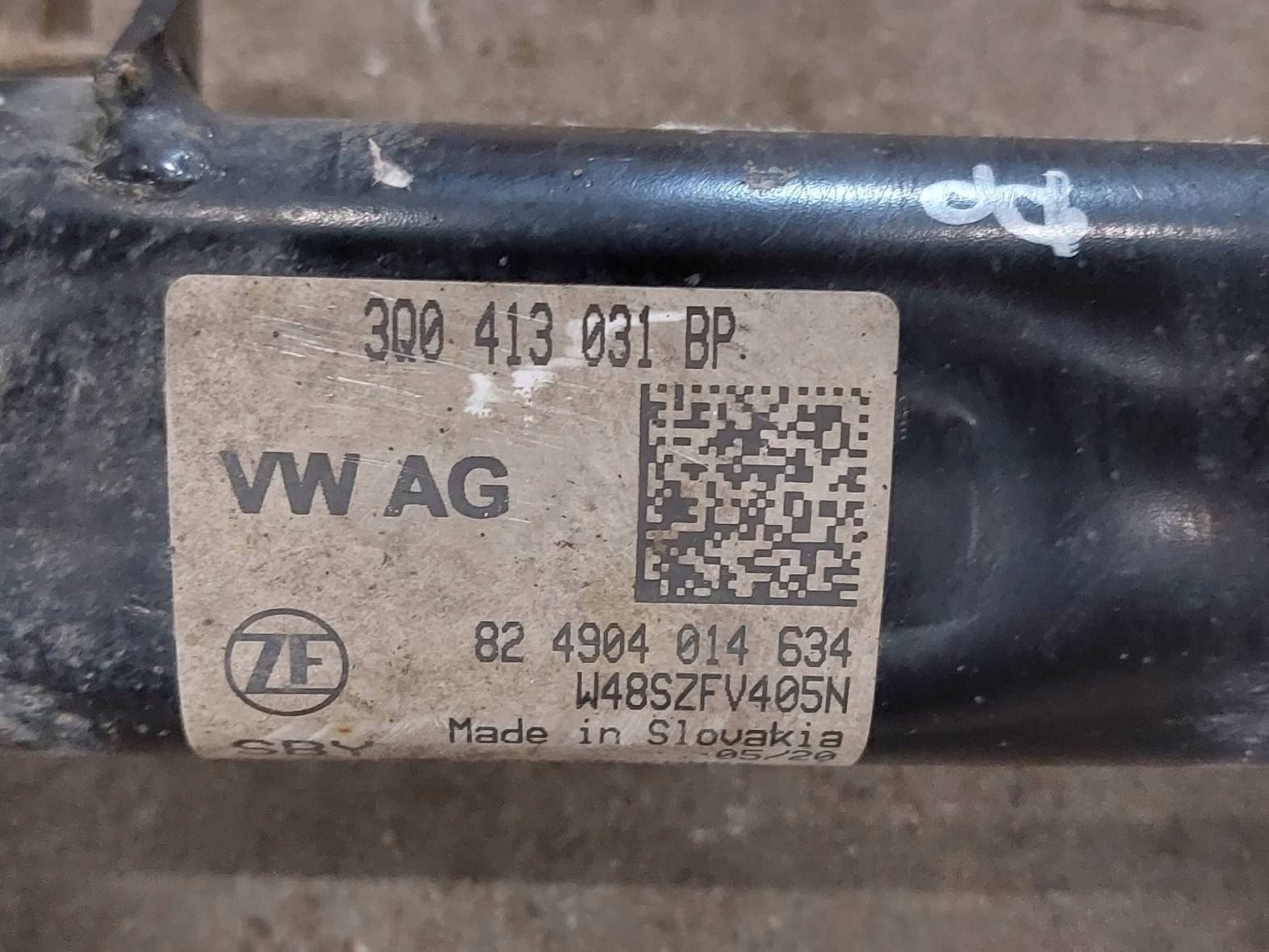 shock absorber swing right front PASSAT B8 LIFT 2.0 TDI 3Q0413031BP