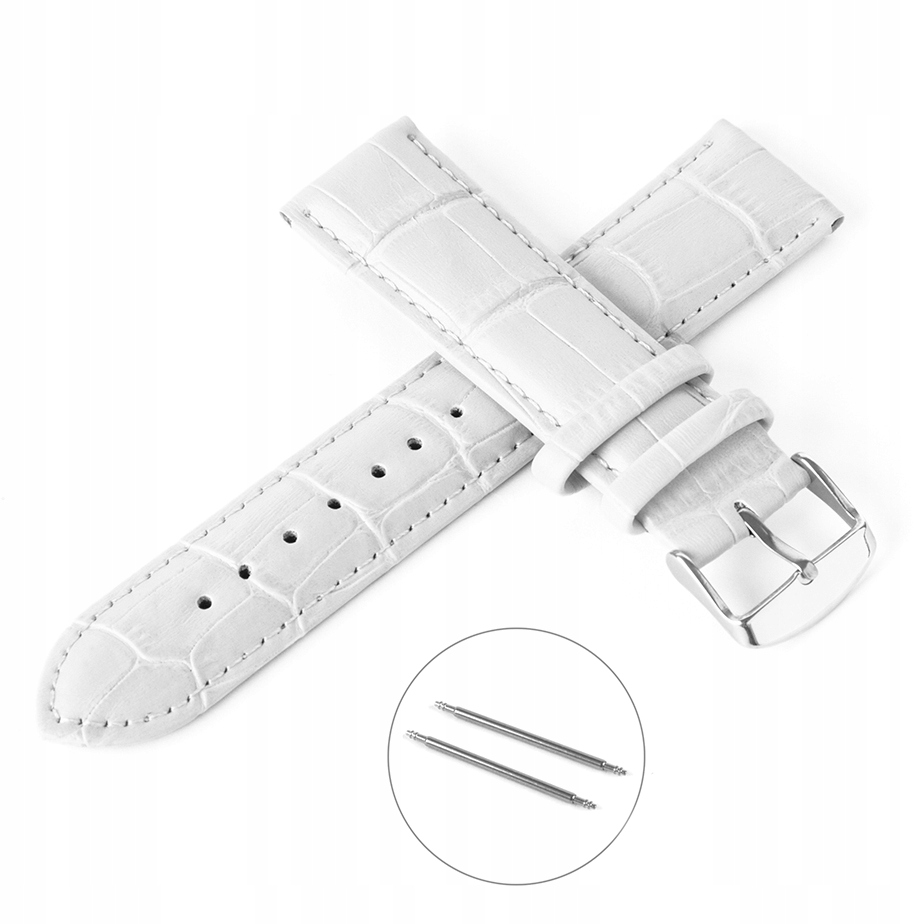 

Pasek Do Smartwatch – Skórzany – 20MM – Biały