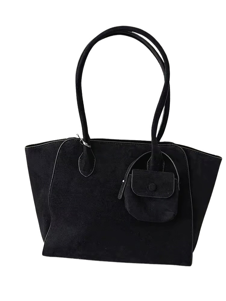 Diana&Co kabelka shopper přes rameno černá ekosemiš
