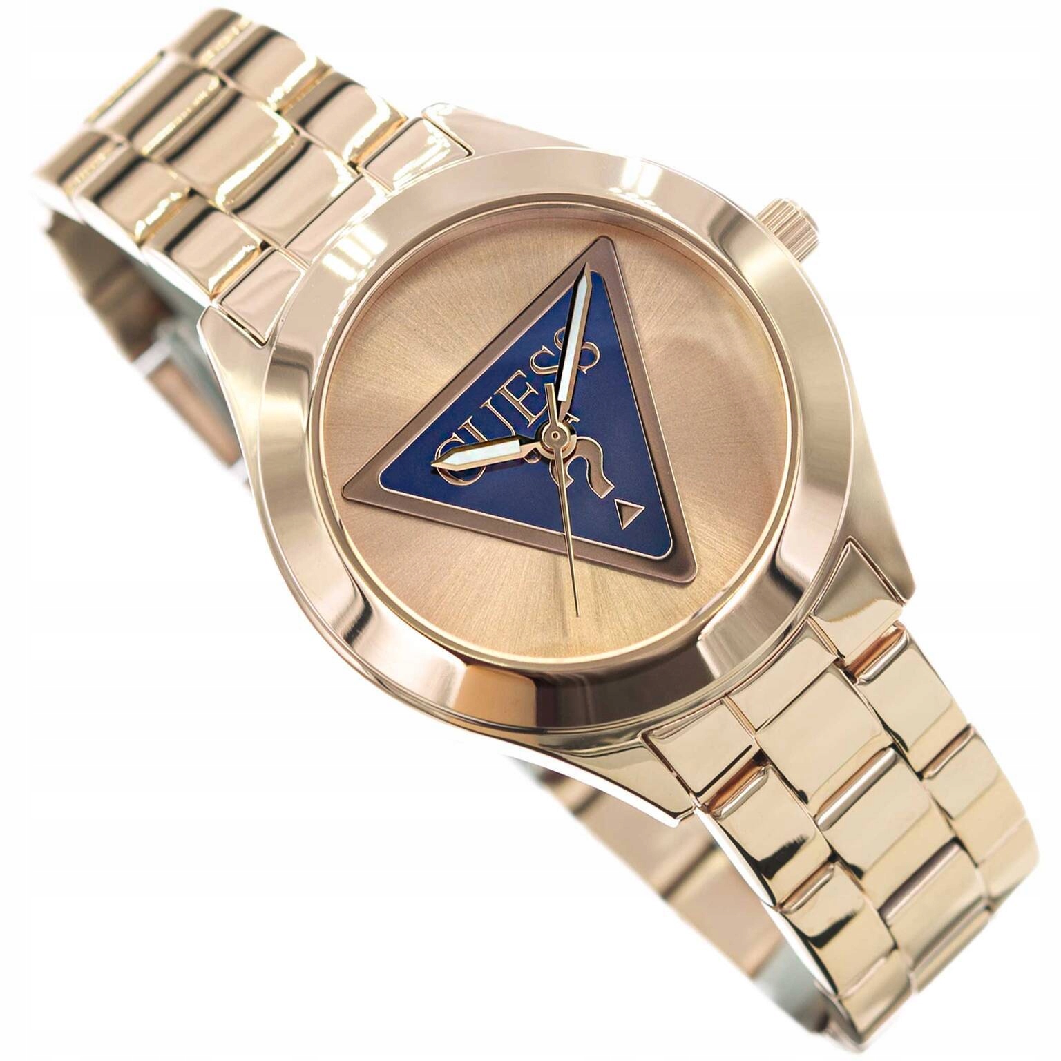 Dámské Hodinky Guess GW0675L3 Tri Plaque Na Náramku Rose Gold Glamour