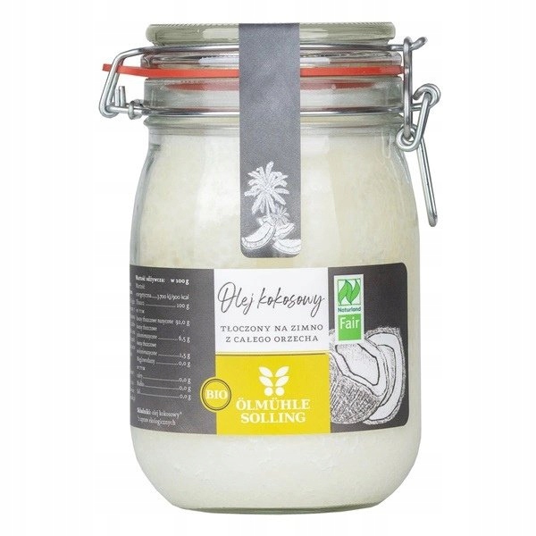 Levně Kokosový olej nerafinovaný Olmuhle Solling 1000 ml
