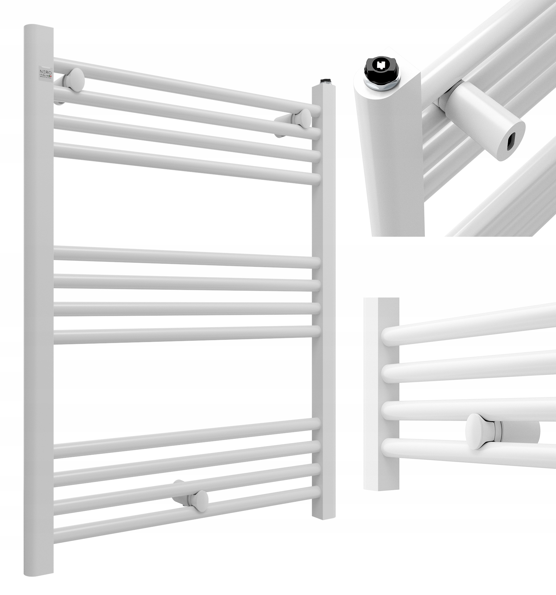 KÚPEĽŇOVÝ OHRIEVAČ 60/80 cm BIELY RADIÁTOR MODERNÝ PUERTO za 89.61EUR ...