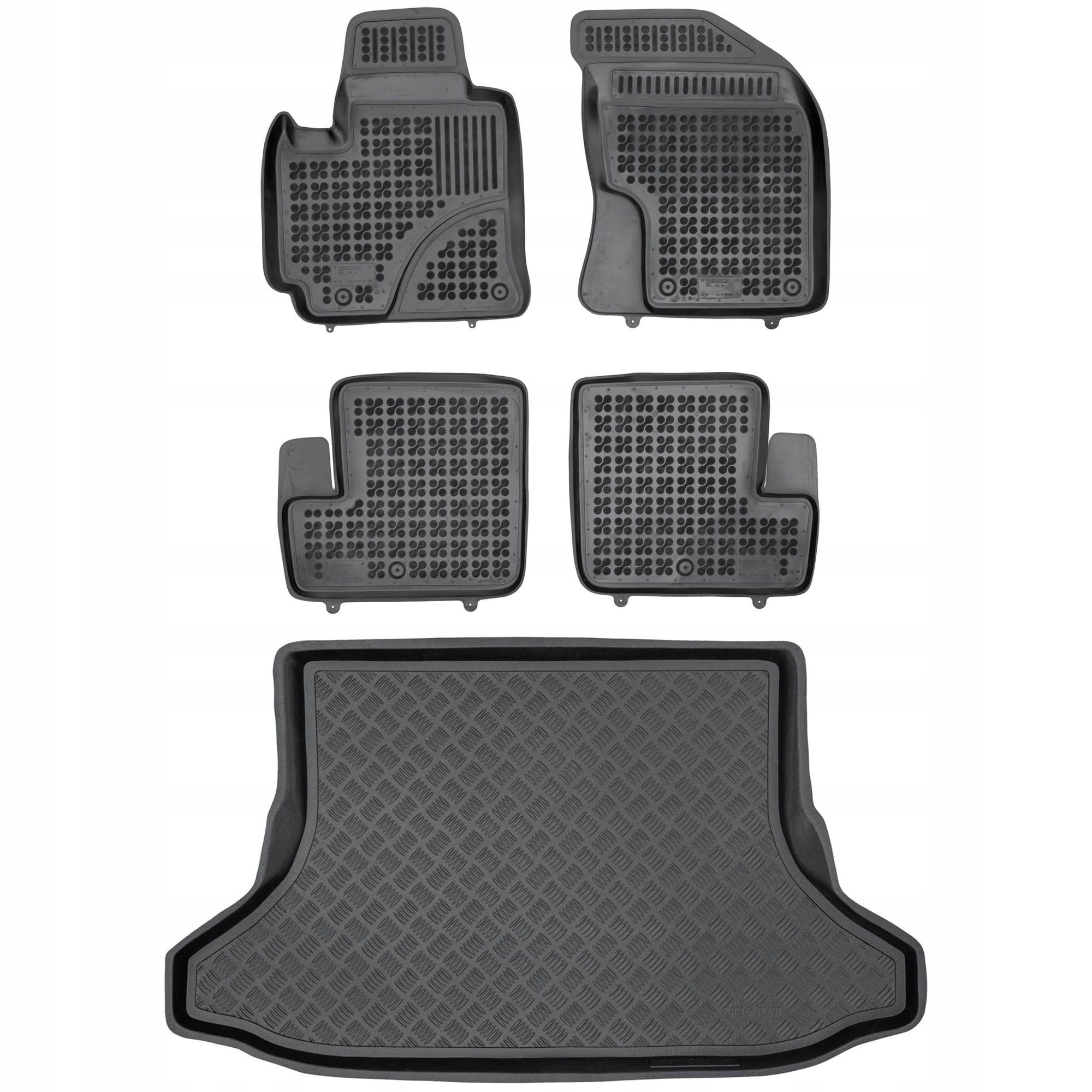 Gumové autokoberce Toyota RAV4 II 2003-2005– po facelifte 5 dverí