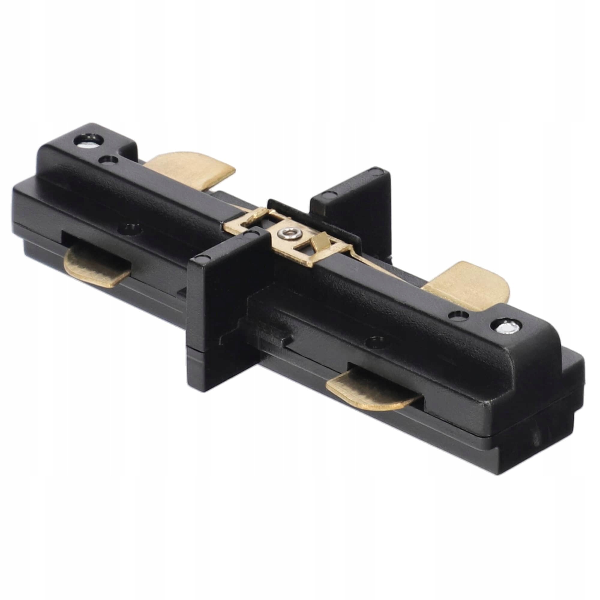 EDO Łącznik wzdłużny do szyna oświetleniowa 1 fazowa czarny Sys. MEVA PRO Stan opakowania oryginalne