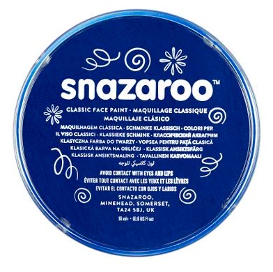 Farba do twarzy i ciała Snazaroo 18 gram Granatowy-Dark Blue