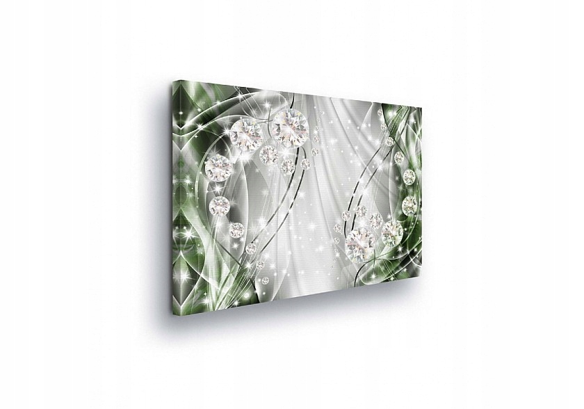 Obraz 80x60 Diamantový lesk abstrakce, moderní akcent do obývacího pokoje