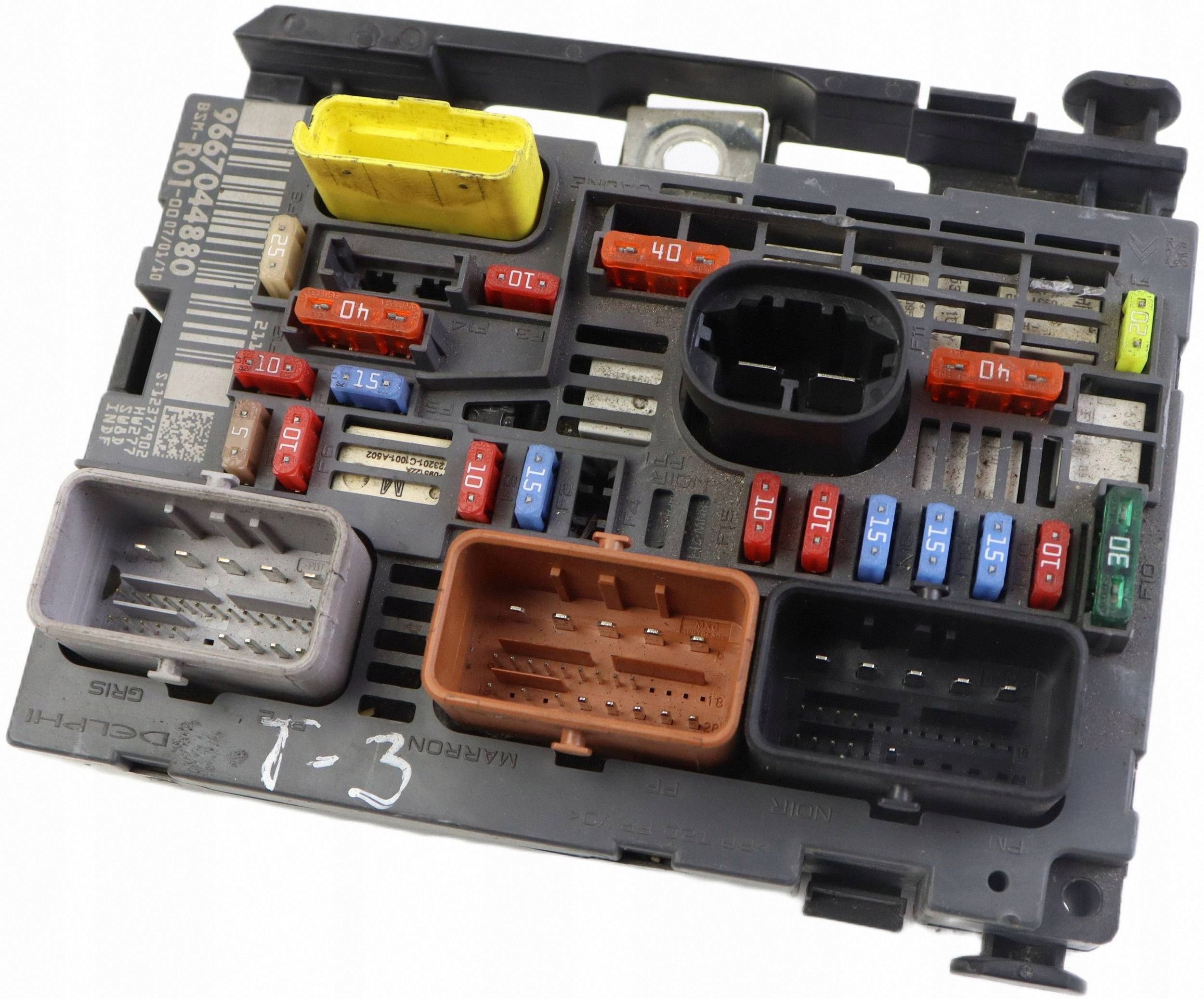 CITROEN PEUGEOT module compartment control unit BSM 9667044880