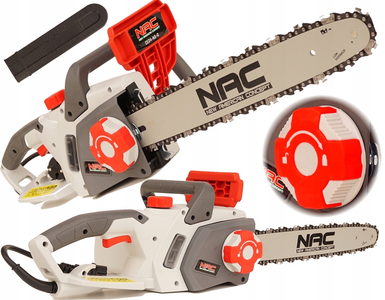 NAC PIŁA ELEKTRYCZNA ŁAŃCUCHOWA CE24-NS-G 2400W